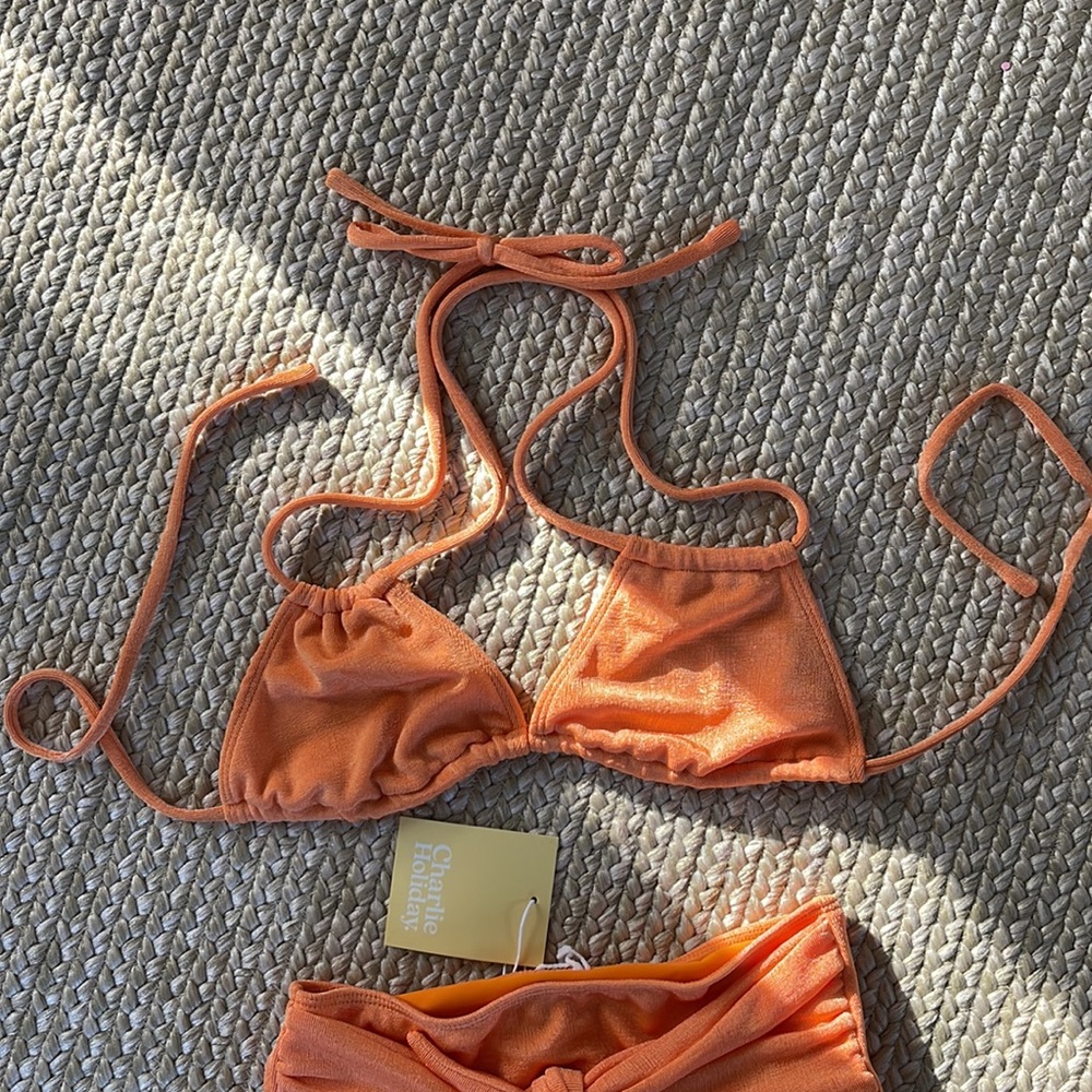 Charlie Holiday Orange Bikini - Picture 3 of 6